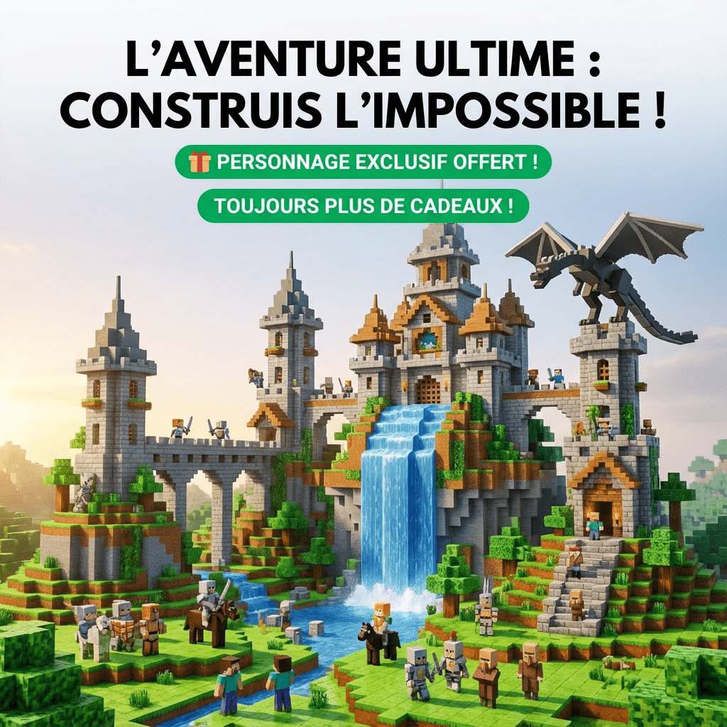 BuildWorld - Kit de blocs magnétiques